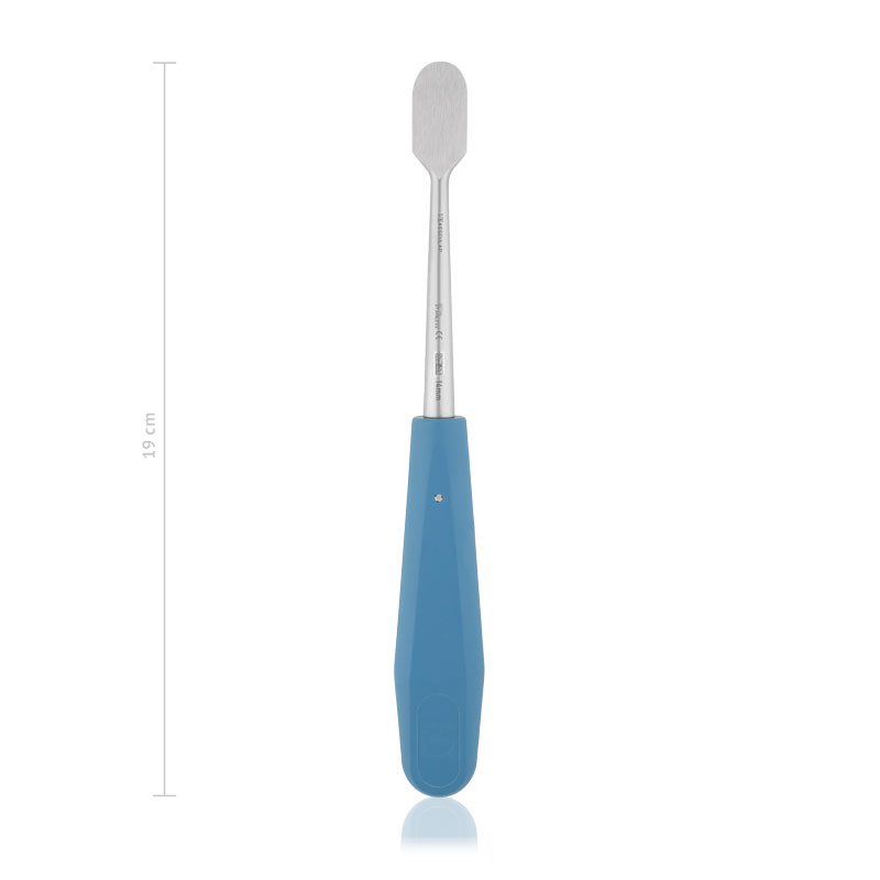 Periost skraber med Ferrozell håndtag, 19,5 cm, inkl. mål